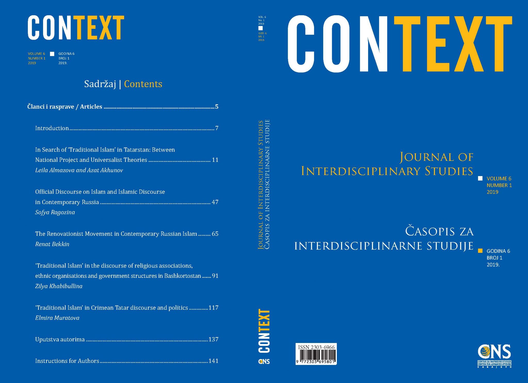 Journal Context Context 6.1 – CNS